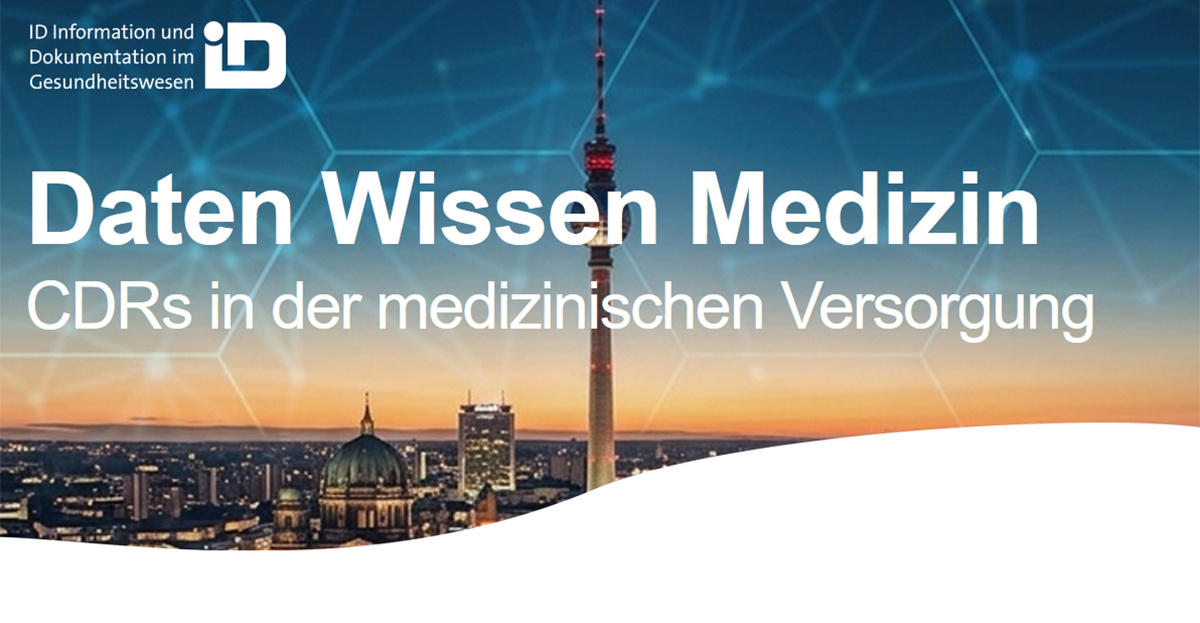Medexter at “Data–Knowledge–Medicine: CDRs in Healthcare” in Berlin