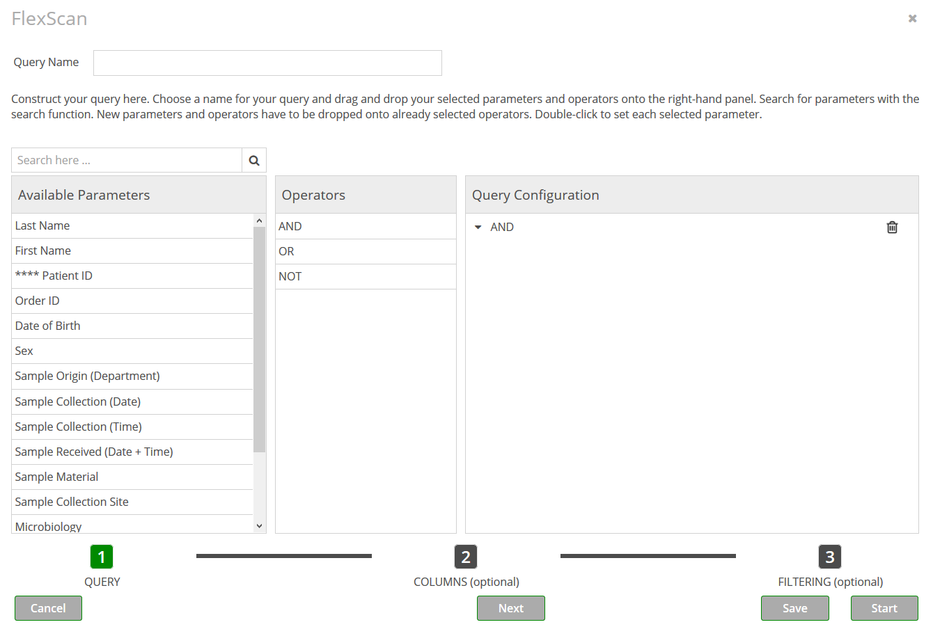 flexscan-query-configuration